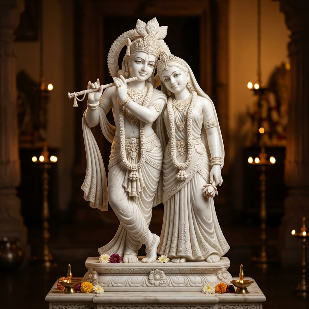 Radha Krishna — Classic Pose